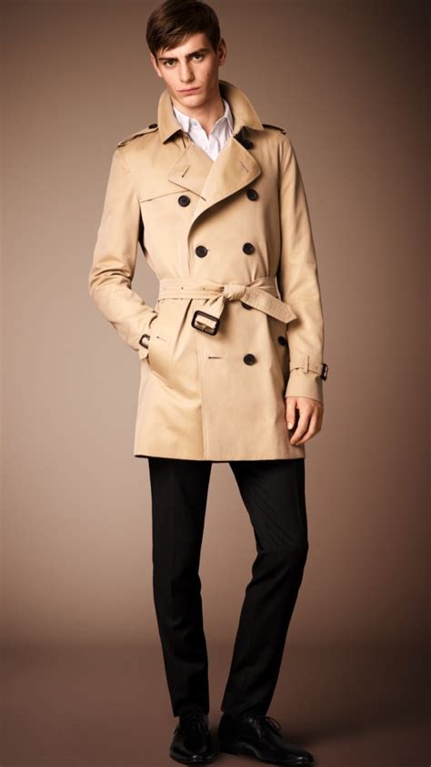 burberry coat men